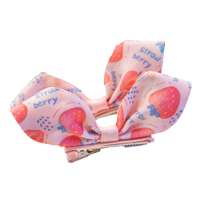 Girls Fruit Bow Accessories Headwear