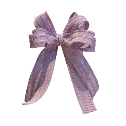 Girls Solid Color Bow Accessories Headwear