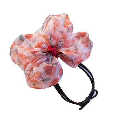 Girls Fruit Bow Print Accessories Headwear