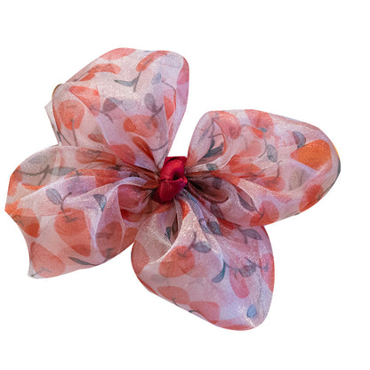 Girls Fruit Bow Print Accessories Headwear