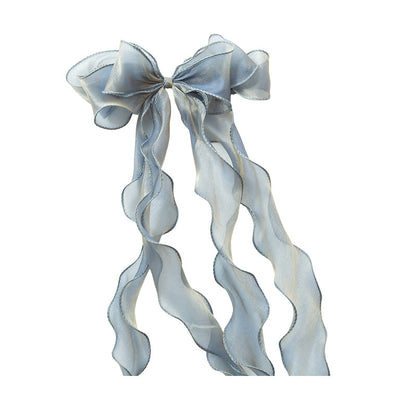 Girls Solid Color Bow Accessories Headwear