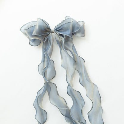Girls Solid Color Bow Accessories Headwear