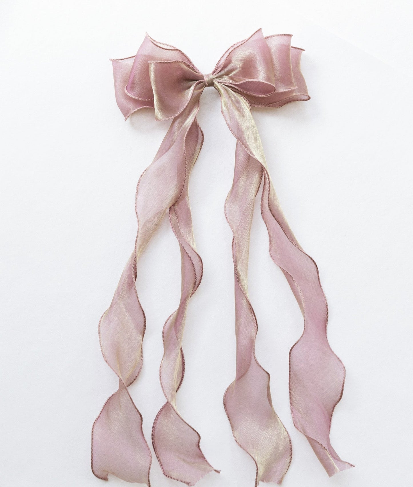 Girls Solid Color Bow Accessories Headwear