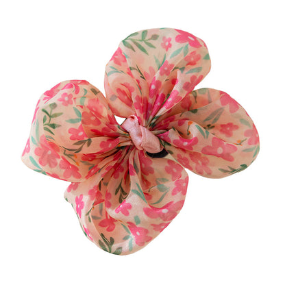 Girls Flower Print Accessories Headwear