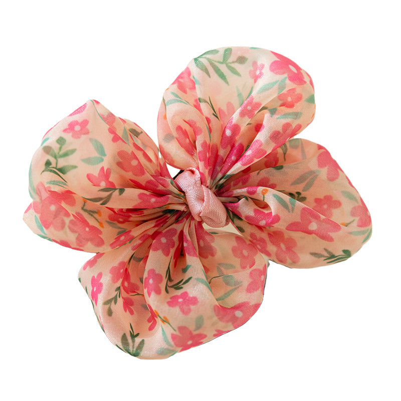 Girls Flower Print Accessories Headwear