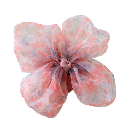 Girls Flower Print Accessories Headwear