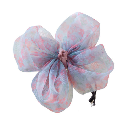 Girls Flower Print Accessories Headwear