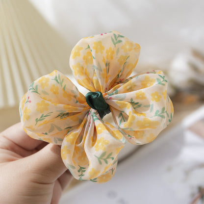 Girls Flower Print Accessories Headwear