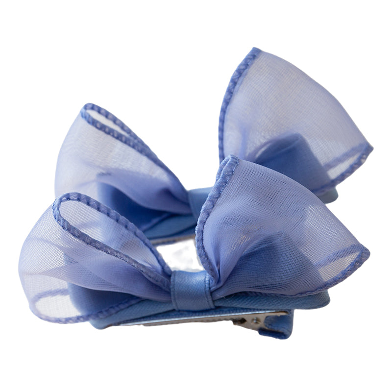 Baby Kid Girls Solid Color Bow Headwear