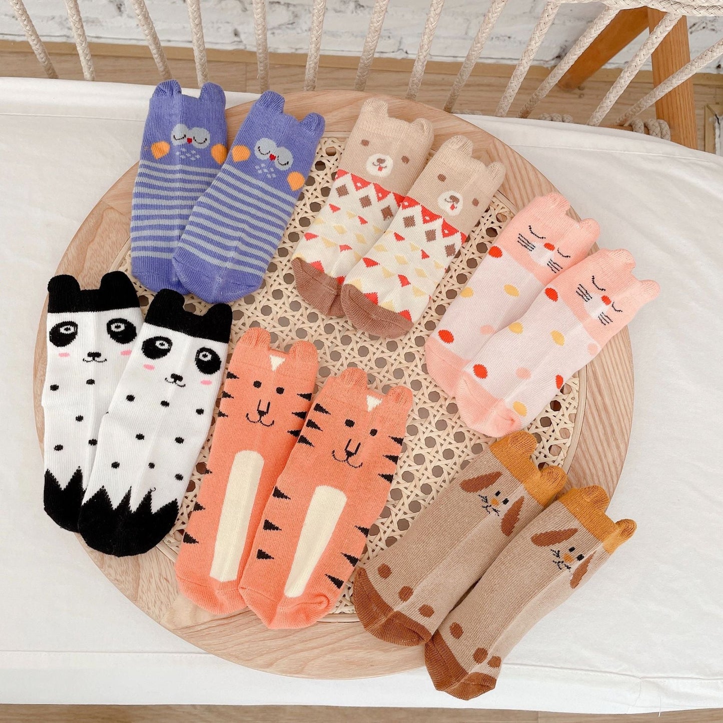 Baby Kid Unisex Striped Letters Polka dots Cartoon Accessories Socks Wholesale 220622122