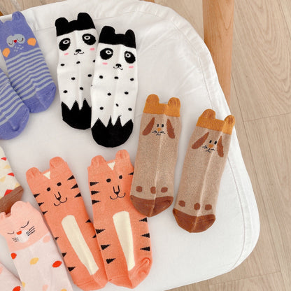 Baby Kid Unisex Striped Letters Polka dots Cartoon Accessories Socks Wholesale 220622122