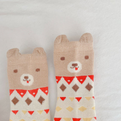 Baby Kid Unisex Striped Letters Polka dots Cartoon Accessories Socks Wholesale 220622122