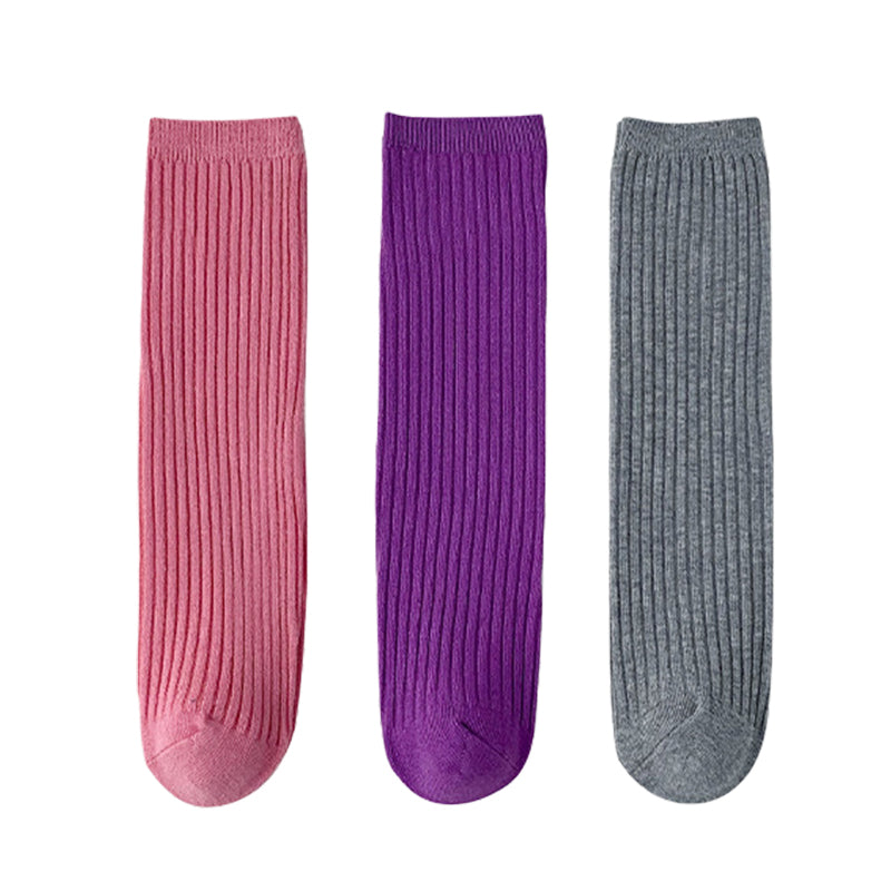 Kid Big Kid Unisex Solid Color Accessories Socks