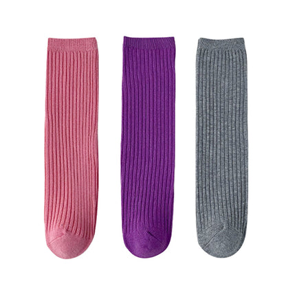 Kid Big Kid Unisex Solid Color Accessories Socks