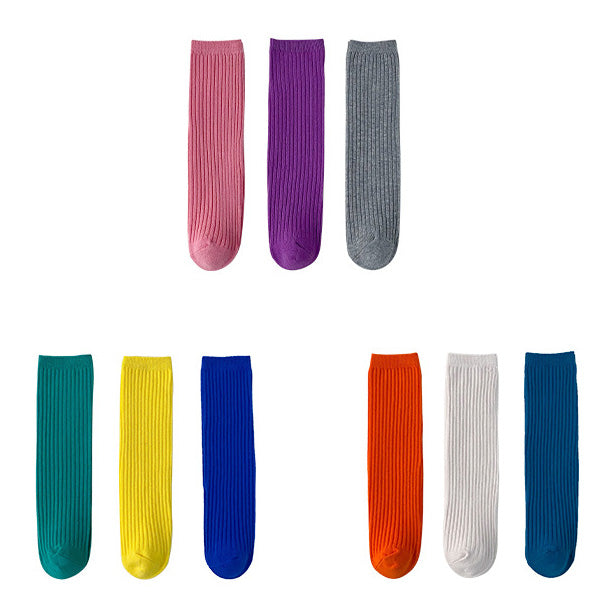Kid Big Kid Unisex Solid Color Accessories Socks