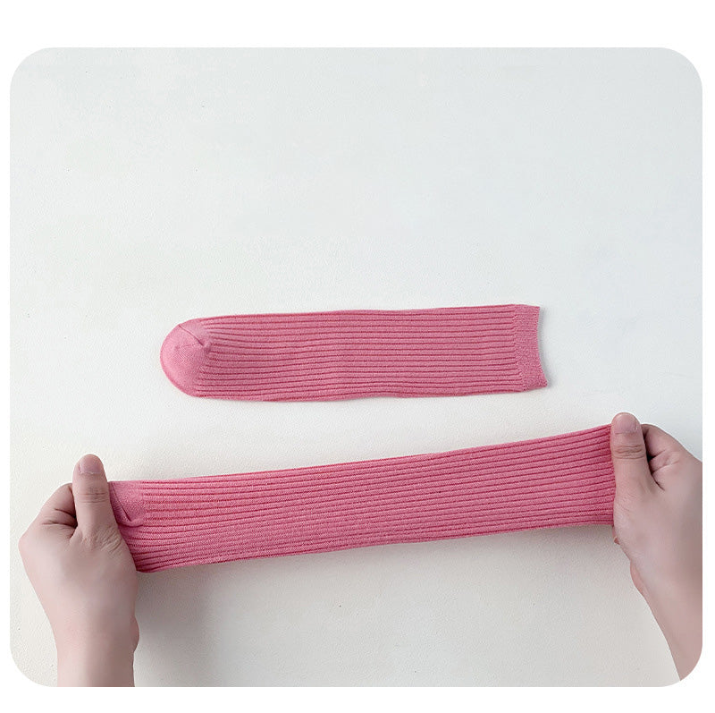 Kid Big Kid Unisex Solid Color Accessories Socks