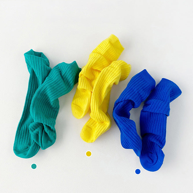 Kid Big Kid Unisex Solid Color Accessories Socks