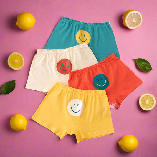 Baby Kid Boys Flower Fruit Animals Cartoon Print Underwears