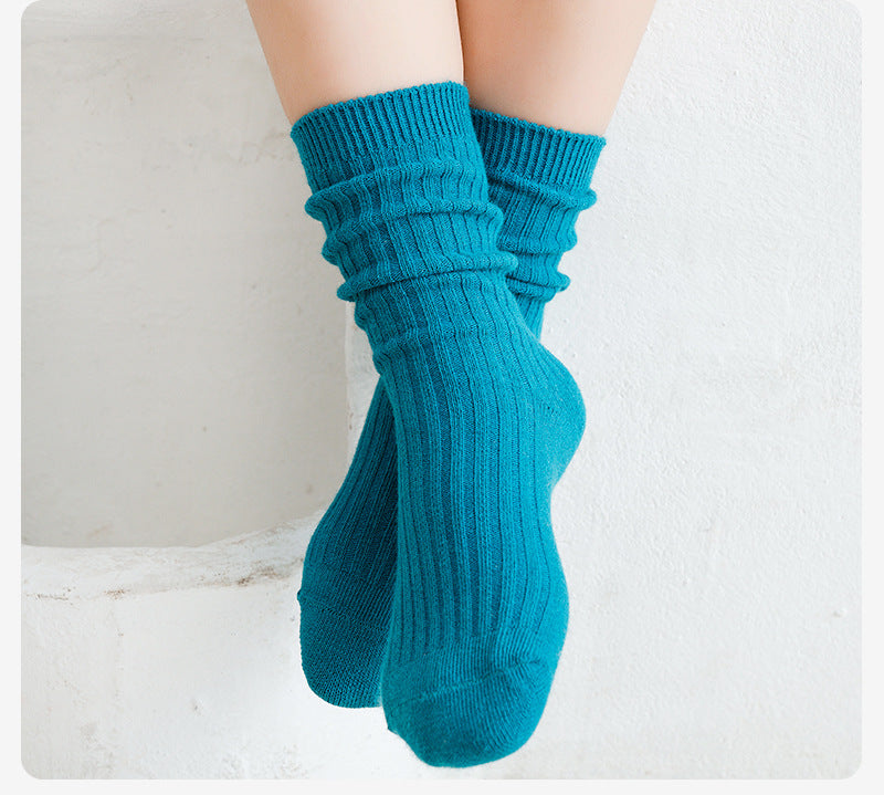 Baby Kid Unisex Solid Color Socks