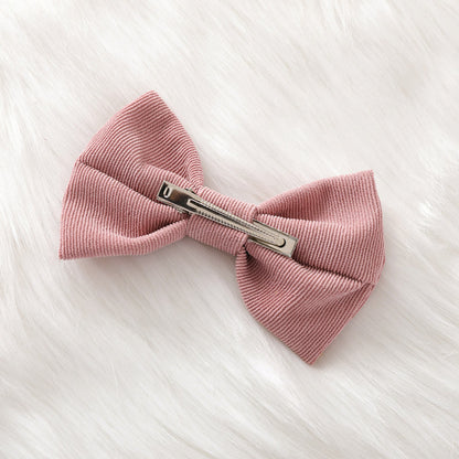 Baby Kid Girls Solid Color Bow Dresses Headwear Wholesale 22062255