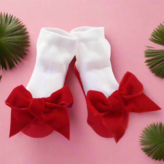Baby Girls Bow Accessories Socks Wholesale