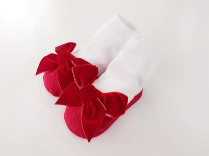 Baby Girls Bow Accessories Socks Wholesale