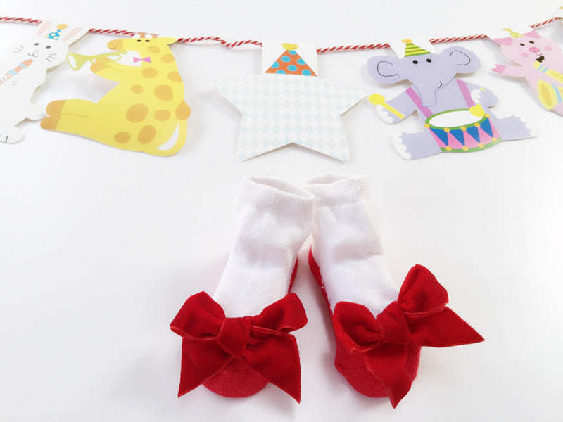 Baby Girls Bow Accessories Socks Wholesale