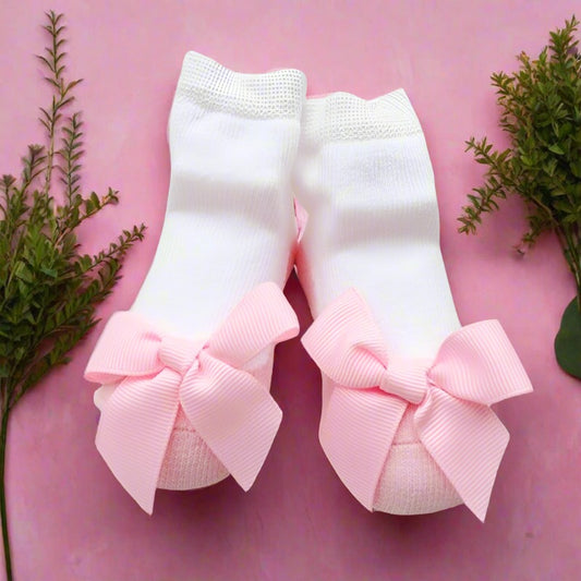 Baby Girls Bow Accessories Socks
