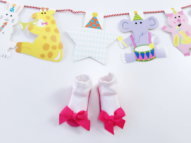 Baby Girls Bow Accessories Socks