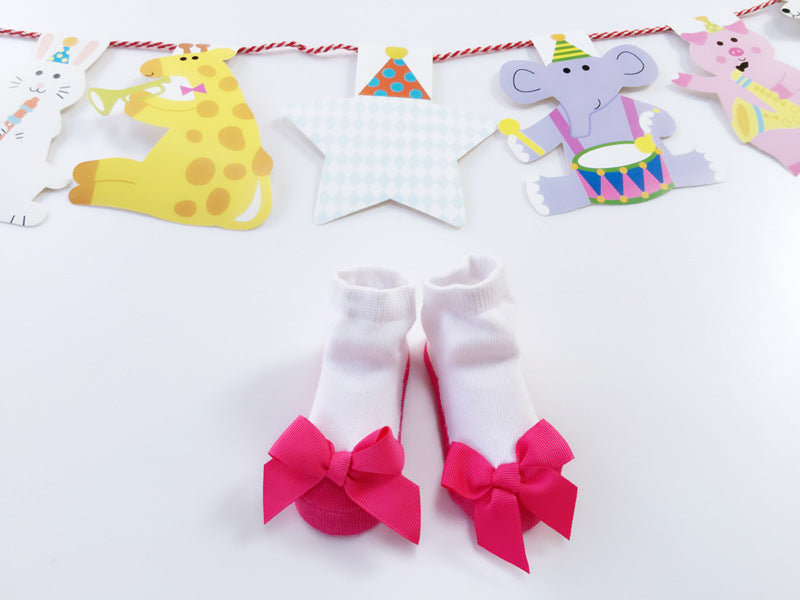 Baby Girls Bow Accessories Socks