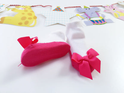 Baby Girls Bow Accessories Socks