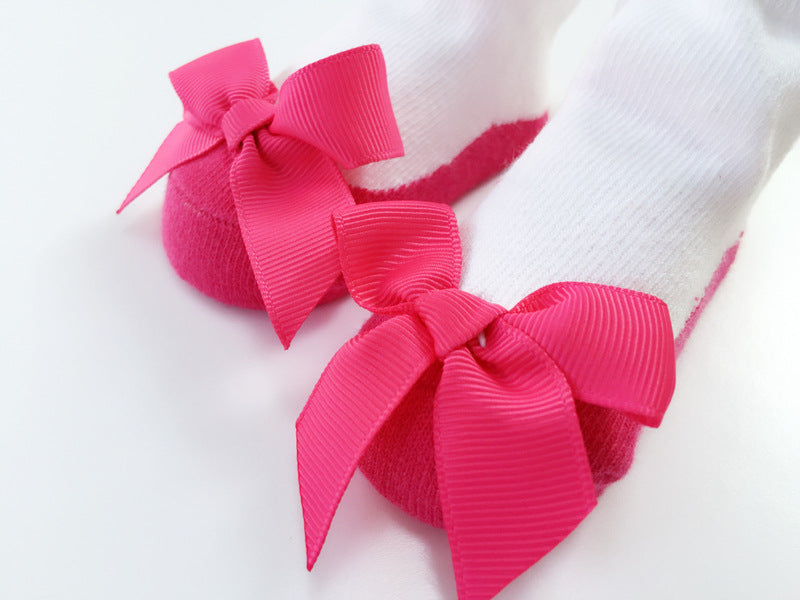 Baby Girls Bow Accessories Socks