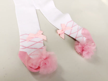 Baby Kid Girls Bow Print Leggings Accessories Socks