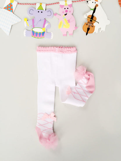 Baby Kid Girls Bow Print Leggings Accessories Socks