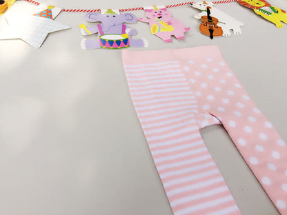 Baby Kid Girls Striped Polka dots Print Accessories Socks