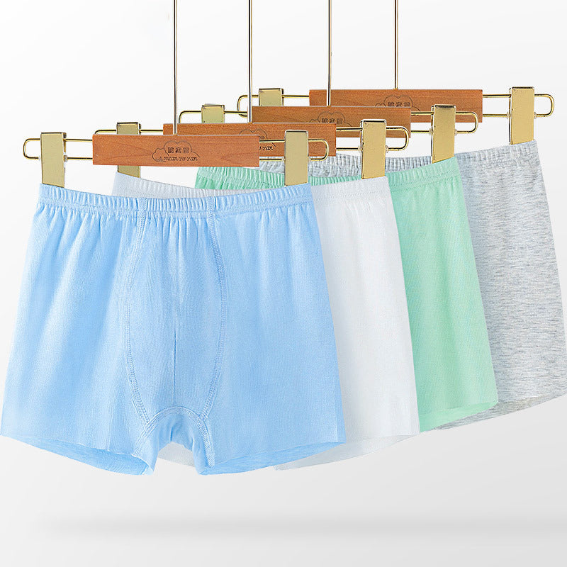 Kid Boys Solid Color Underwears Wholesale