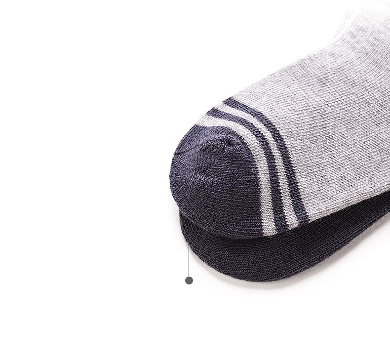 5 Pairs Baby Kid Boys Striped Car Accessories Socks