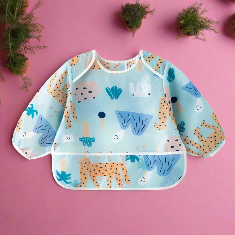Baby Unisex Cartoon Print Baby Bibs