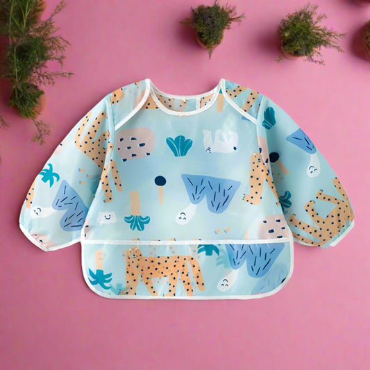 Baby Unisex Cartoon Print Baby Bibs