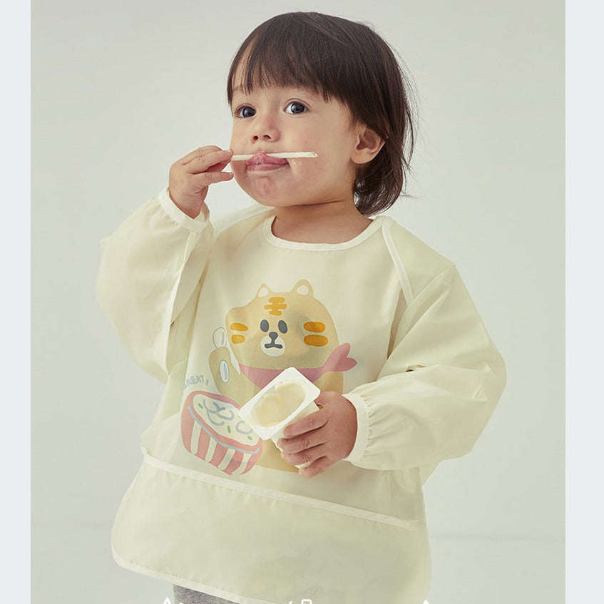 Baby Unisex Cartoon Print Baby Bibs