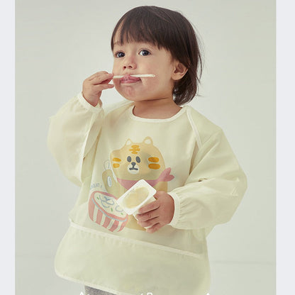 Baby Unisex Cartoon Print Baby Bibs