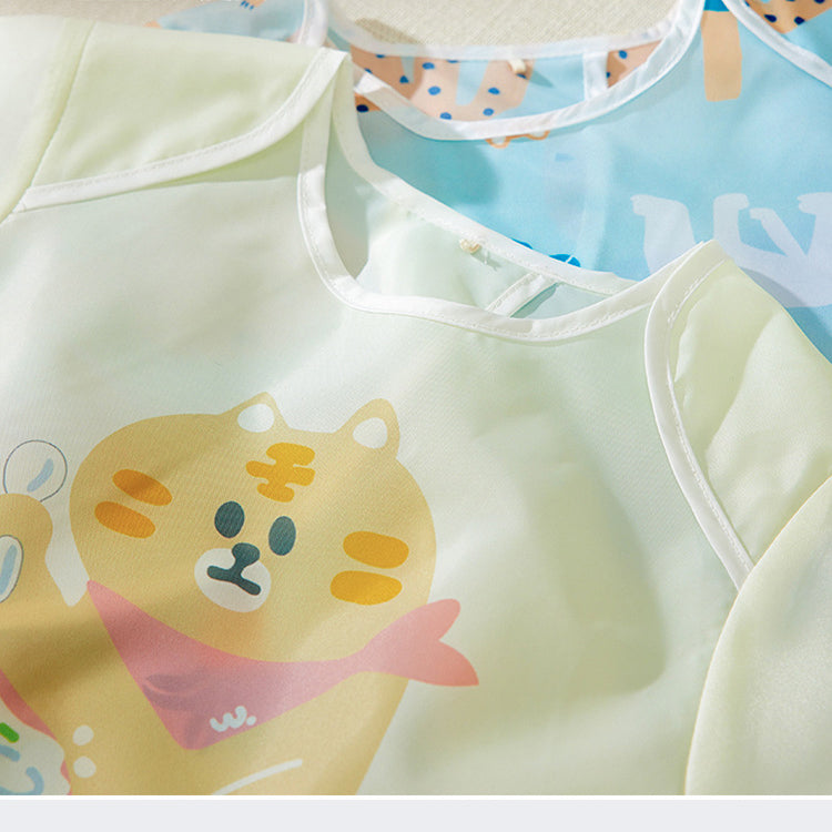 Baby Unisex Cartoon Print Baby Bibs