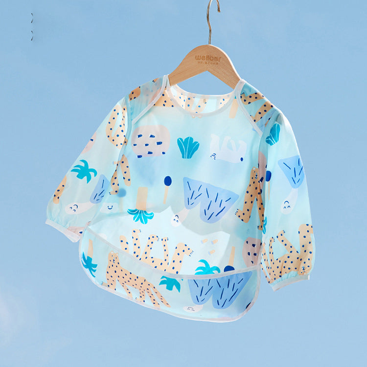 Baby Unisex Cartoon Print Baby Bibs