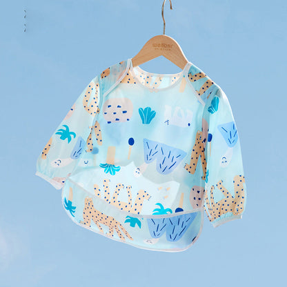 Baby Unisex Cartoon Print Baby Bibs