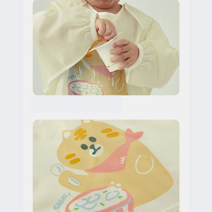Baby Unisex Cartoon Print Baby Bibs