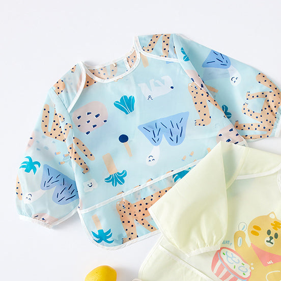 Baby Unisex Cartoon Print Baby Bibs