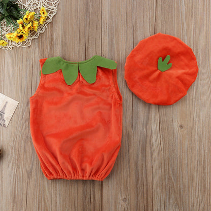 Baby Kid Unisex Print Halloween Rompers Hats Wholesale 22072695