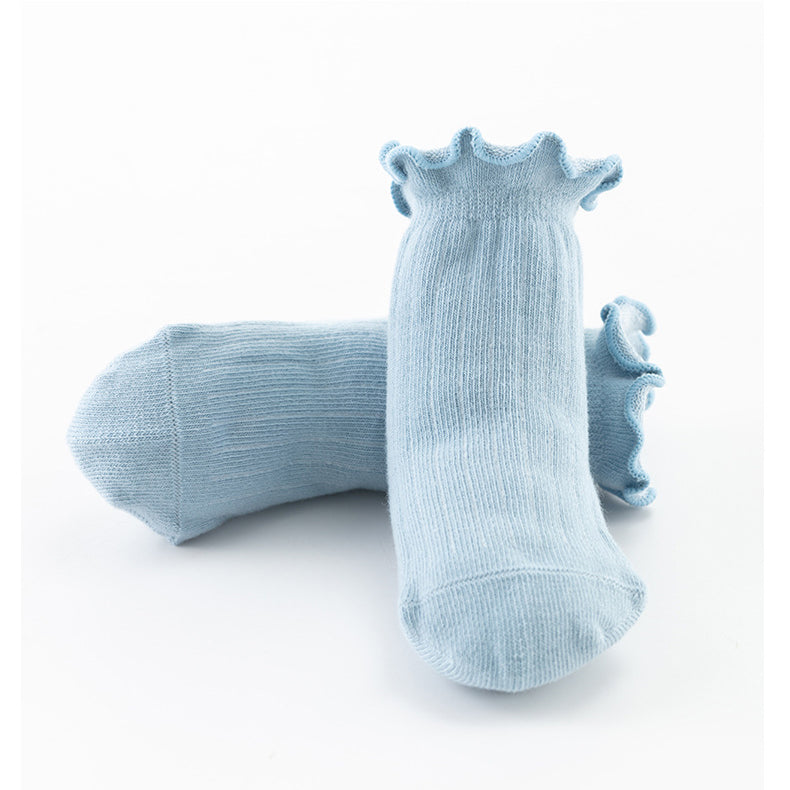 Unisex Solid Color Accessories Socks