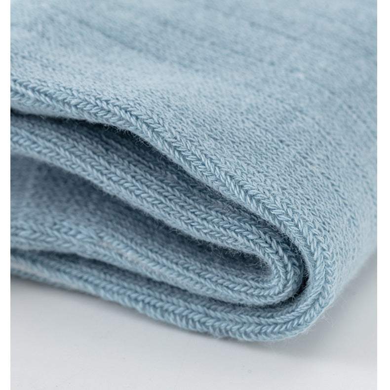 Unisex Solid Color Accessories Socks