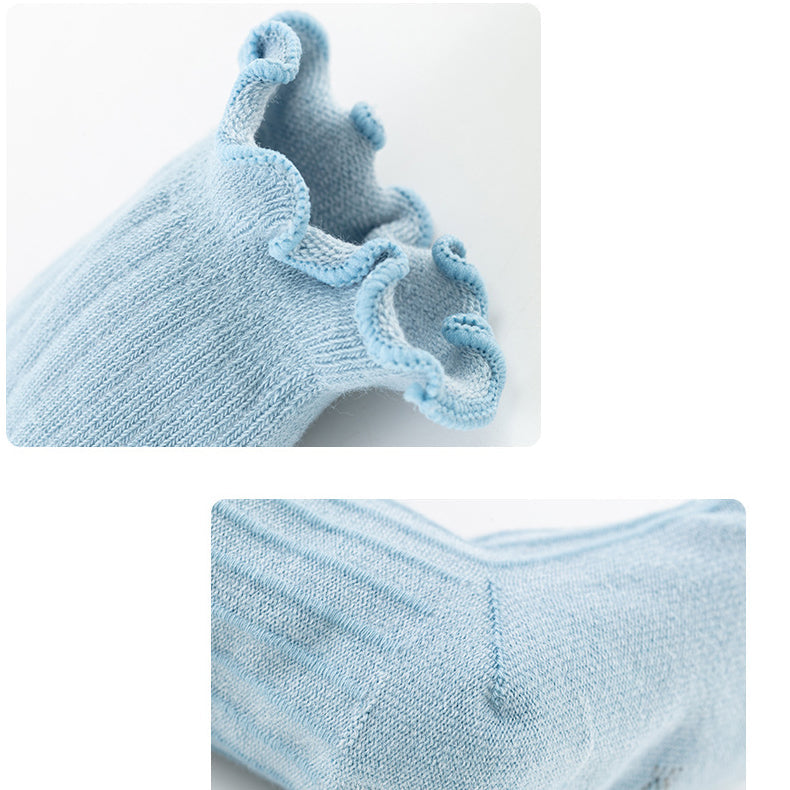 Unisex Solid Color Accessories Socks